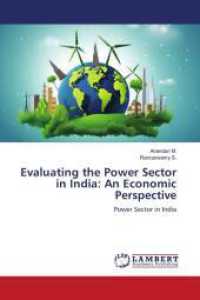 Evaluating the Power Sector in India: An Economic Perspective : Power Sector in India （2024. 264 S. 220 mm）