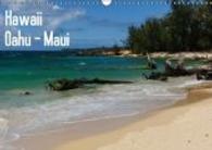 Hawaii - Oahu - Maui (Wandkalender 2014 DIN A3 quer) : Die sch&ouml;nsten Bilder der Inseln Oahu und Maui (Monatskalender, 14 Seiten) (CALVENDO Reise, St&auml;dte und Architektur) （1. Auflage 2013. 2013. 14 S. 14 farb. Abb. 297x420 mm）
