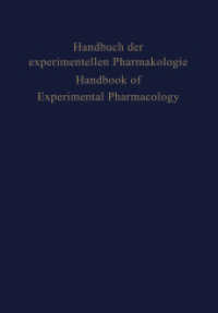 Die Gestagene 2, 2 Tle. (Handbook of Experimental Pharmacology 22 / 2) （Softcover reprint of the original 1st ed. 1969. 2014. xxviii, 1335 S.）