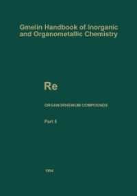 Re Organorhenium Compounds (Re. Rhenium - System-nr. 70) （8 Reprint）