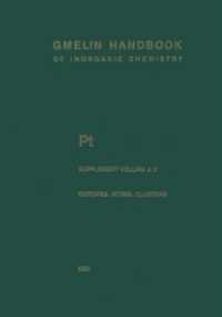 Pt Platinum : Platinum-group Metals; Isotopes, Atoms, Molecules, Clusters (Pt. Platin. Platinum - System-nr. 68) （8 Reprint）