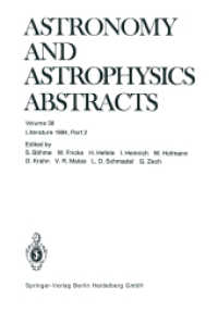 Literature 1984, Part 2 (Astronomy and Astrophysics Abstracts)