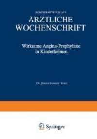 Wirksame Angina-prophylaxe in Kinderheimen -- Paperback (German Language Edition)
