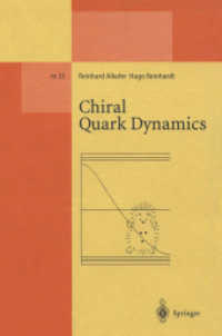 Chiral Quark Dynamics (Lecture Notes in Physics Monographs)