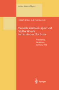 Variable and Non-spherical Stellar Winds in Luminous Hot Stars : Proceedings of the IAU Colloquium No. 169 Held in Heidelberg, Germany, 15-19 June 1998 (Lecture Notes in Physics)
