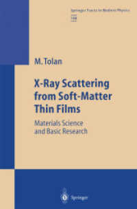X-Ray Scattering from Soft-Matter Thin Films : Materials Science and Basic Research (Springer Tracts in Modern Physics)