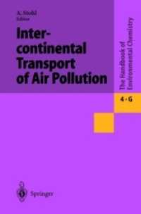 Intercontinental Transport of Air Pollution (The Handbook of Environmental Chemistry)