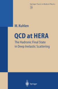 QCD at HERA : The Hadronic Final State in Deep Inelastic Scattering (Springer Tracts in Modern Physics)