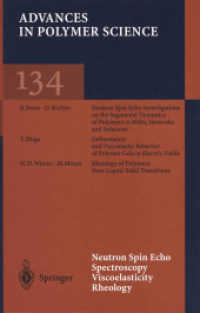 Neutron Spin Echo Spectroscopy Viscoelasticity Rheology (Advances in Polymer Science)
