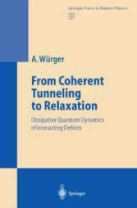 From Coherent Tunneling to Relaxation : Dissipative Quantum Dynamics of Interacting Defects (Springer Tracts in Modern Physics)