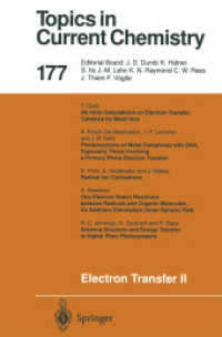 Electron Transfer II (Topics in Current Chemistry .177) （Softcover reprint of the original 1st ed. 1996. 2013. x, 193 S. X, 193）