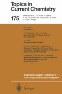 Supramolecular Chemistry II Host Design and Molecular Recognition (Topics in Current Chemistry .175)