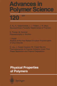 Physical Properties of Polymers (Advances in Polymer Science)