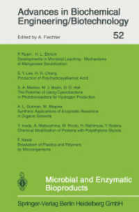 Microbial and Enzymatic Bioproducts (Advances in Biochemical Engineering/biotechnology)