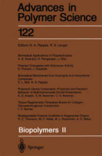 Biopolymers II (Advances in Polymer Science .122)