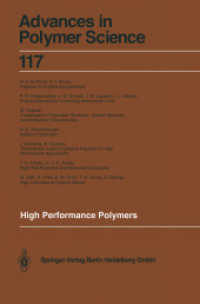 High Performance Polymers (Advances in Polymer Science .117)