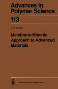 Membrane-Mimetic Approach to Advanced Materials (Advances in Polymer Science)