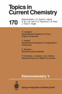 Electrochemistry V (Topics in Current Chemistry)