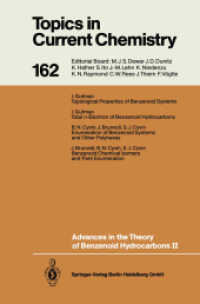 Advances in the Theory of Benzenoid Hydrocarbons II (Topics in Current Chemistry .162) （2013. x, 226 S. X, 226 p. 235 mm）