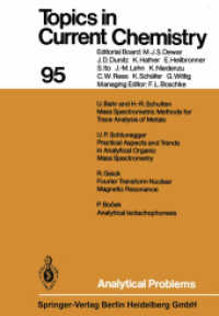 Analytical Problems (Topics in Current Chemistry)