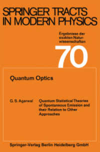 Ergebnisse der exakten Naturwissenschaften (Springer Tracts in Modern Physics 70) （Softcover reprint of the original 1st ed. 1974. 2013. iv, 135 S. IV, 1）