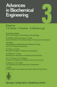 Advances in Biochemical Engineering (Advances in Biochemical Engineering/Biotechnology) （Softcover reprint of the original 1st ed. 1974）