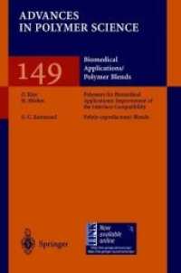 Biomedical Applications Polymer Blends (Advances in Polymer Science)