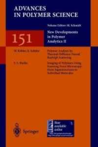 New Developments in Polymer Analytics II (Advances in Polymer Science)