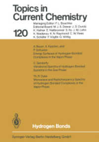 Hydrogen Bonds (Topics in Current Chemistry .120) （Softcover reprint of the original 1st ed. 1984. 2013. vii, 120 S. VII,）