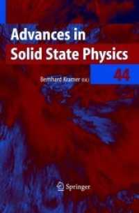Advances in Solid State Physics (Advances in Solid State Physics)