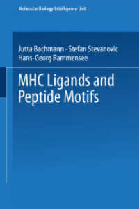 MHC Ligands and Peptide Motifs (Molecular Biology Intelligence Unit)