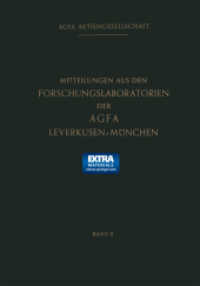 Mitteilungen aus den Forschungslaboratorien der Agfa Leverkusen-München (Mitteilungen aus den Forschungslaboratorien der Agfa-gevaert Ag, Leverkusen-münchen)