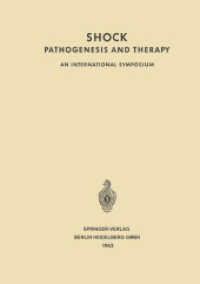 Shock Pathogenesis and Therapy : An International Symposium. Stockholm, June 27th-30th 1961 Sponsored by CIBA