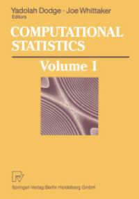Computational Statistics : Volume 1: Proceedings of the 10th Symposium on Computational Statistics （Softcover reprint of the original 1st ed. 1992. 2013. xvi, 579 S. XVI,）