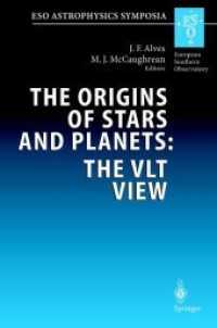 The Origins of Stars and Planets: the VLT View : Proceedings of the ESO Workshop Held in Garching, Germany, 24-27 April 2001 (Eso Astrophysics Symposia)