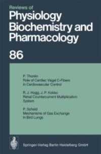 Reviews of Physiology, Biochemistry and Pharmacology (Reviews of Physiology, Biochemistry and Pharmacology) （Reprint）