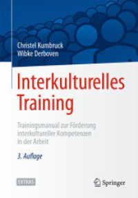 Interkulturelles Training : Trainingsmanual zur Förderung interkultureller Kompetenzen in der Arbeit （3RD）