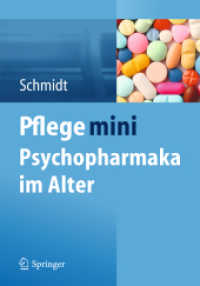 Pflege mini Psychopharmaka im Alter （2015. 2015. xv, 164 S. XV, 164 S. 160 mm）