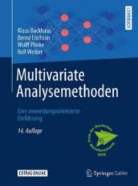 Multivariate Analysemethoden : Eine anwendungsorientierte Einführung (Springer-Lehrbuch)