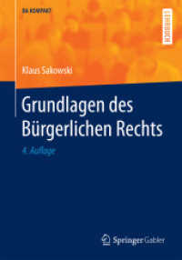 Grundlagen des Bürgerlichen Rechts : Eine Einführung für Wirtschaftswissenschaftler. Lehrbuch (BA KOMPAKT)