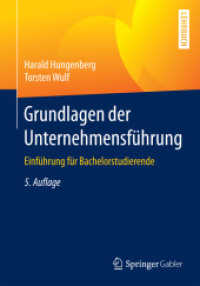 Grundlagen der Unternehmensführung : Einführung für Bachelorstudierende (Lehrbuch)