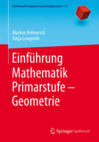Einführung Mathematik Primarstufe - Geometrie (Mathematik Primarstufe und Sekundarstufe I + II)