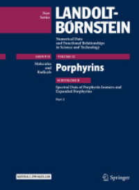 Porphyrins - Spectral Data of Porphyrin Isomers and Expanded Porphyrins (Landolt-börnstein: Numerical Data and Functional Relationships in Science and Technology - New Series)