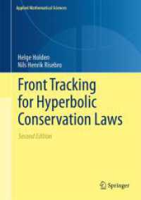 Front Tracking for Hyperbolic Conservation Laws (Applied Mathematical Sciences) （2ND）
