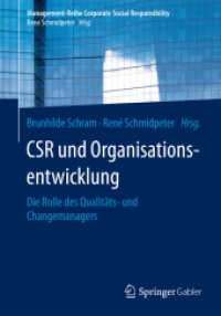 CSR und Organisationsentwicklung : Die Rolle des Qualitäts- und Changemanagers (Management-reihe Corporate Social Responsibility)