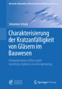 Charakterisierung der Kratzanfälligkeit von Gläsern im Bauwesen : Characterisation of the scratch sensitivity of glasses in civil engineering (Mechanik, Werkstoffe und Konstruktion im Bauwesen)