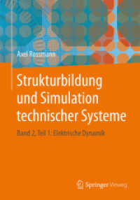 Strukturbildung und Simulation technischer Systeme : Band 2, Teil 1: Elektrische Dynamik