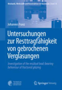 Untersuchungen zur Resttragfähigkeit von gebrochenen Verglasungen : Investigation of the residual load-bearing behaviour of fractured glazing (Mechanik, Werkstoffe und Konstruktion im Bauwesen)
