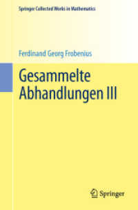 Gesammelte Abhandlungen III (Springer Collected Works in Mathematics)