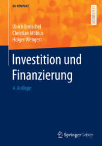 Investition und Finanzierung (Ba Kompakt) （4TH）